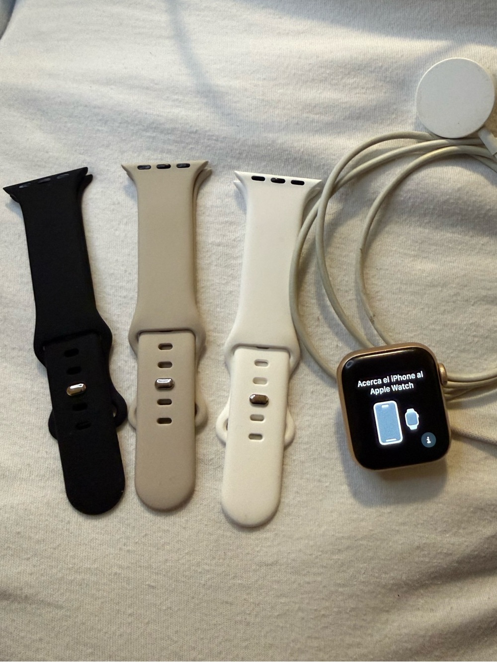 Apple Watch Series 6 40mm with GPS + Cellular with New Bands and Charger Cord